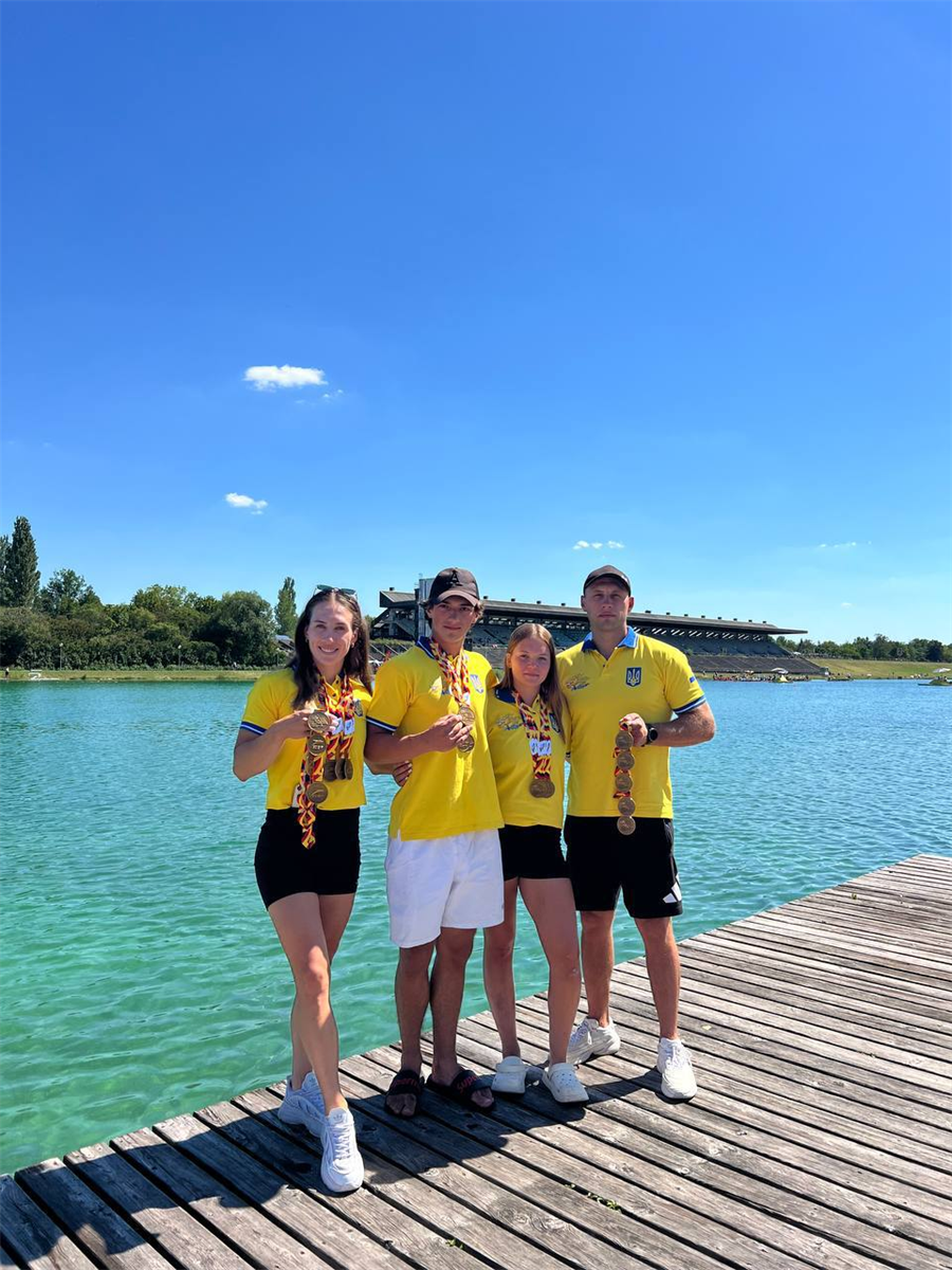 Фастівські веслувальники вибороли 19 золотих медалей на чемпіонаті Європи
