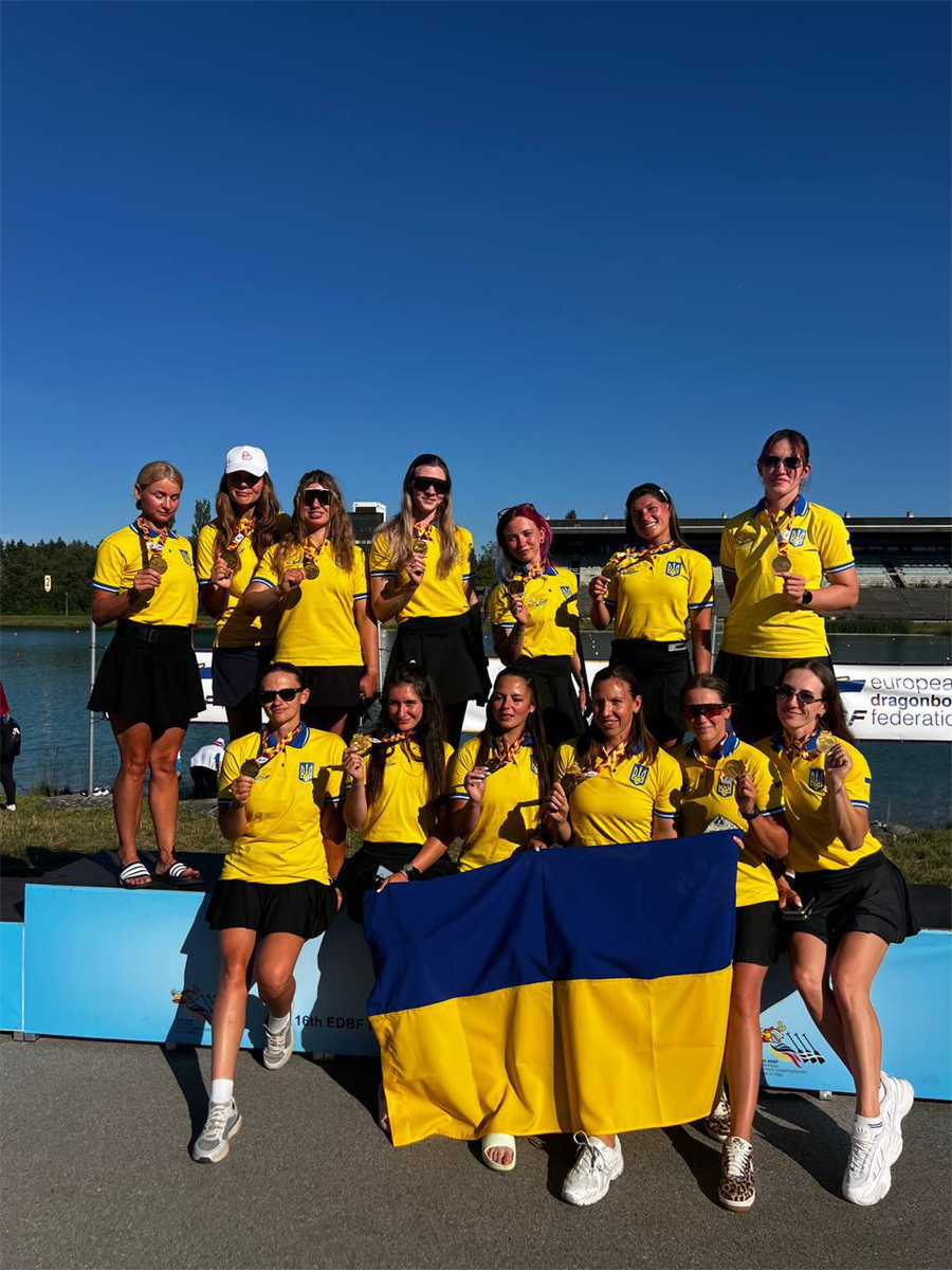 Фастівські веслувальники вибороли 19 золотих медалей на чемпіонаті Європи