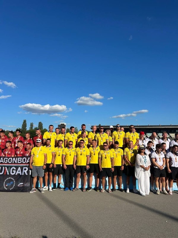 Фастівські веслувальники вибороли 19 золотих медалей на чемпіонаті Європи